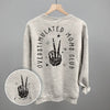 Overstimulated Moms Club Skeleton (Back Print) by Ivy + Cloth