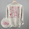 Galentine's Pink Doodles (Back Print)