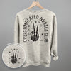 Overstimulated Nurses Club (Back Print) by Ivy + Cloth