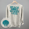 Beach More Worry Less (Back Print) by Ivy + Cloth
