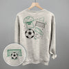 Soccer Mom Doodle (Back Print) by Ivy + Cloth