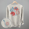 Baseball Mom Doodle (Back Print) by Ivy + Cloth