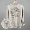 Football Mom Doodle (Back Print) by Ivy + Cloth