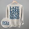 Lazy Lake Days (Back Print) by Ivy + Cloth