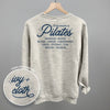 The 10 Principles Of Pilates (Back Print) by Ivy + Cloth