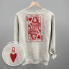 Queen Of Hearts (Back Print) by Ivy + Cloth