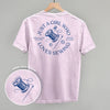 Just A Girl Who Loves Sewing (Back Print) by Ivy + Cloth