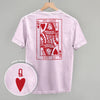 Queen Of Hearts (Back Print) by Ivy + Cloth