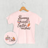 Bunny Kisses + Easter Wishes (Kids Back Print) by Ivy + Cloth