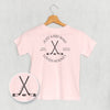 Just A Kid Who Loves Hockey (Kids Back Print) by Ivy + Cloth