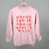 I Heart U Alphabet by Ivy + Cloth