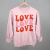 Love (Repeated Smiley Face) by Ivy + Cloth