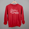 Stars & Stripes White Script by Ivy + Cloth