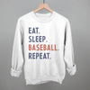 Eat Sleep Baseball Repeat by Ivy + Cloth
