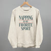 Napping Is My Favorite Sport by Ivy + Cloth
