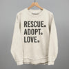 Rescue Adopt Love by Ivy + Cloth