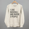 I Like Baseball and Maybe 3 People by Ivy + Cloth