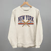 New York Baseball (Blue/Orange) by Ivy + Cloth