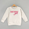 Birthday Girl (Pink Sans Serif + Script) (Kids) by Ivy + Cloth