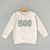 Boo Checkered (Blue & Green) (Kids) by Ivy + Cloth