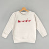 Dinosaurs & Santa's Sleigh (Kids) by Ivy + Cloth