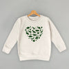 Clovers + Dinosaurs Heart (Kids) by Ivy + Cloth