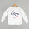 There's No Crying In Baseball (Kids) by Ivy + Cloth