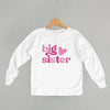 Big Sister Pink Heart (Kids)