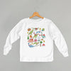 Christmas Dinosaur Collage (Kids) by Ivy + Cloth