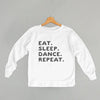 Eat Sleep Dance Repeat (Kids) by Ivy + Cloth