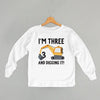I'm 3 And Digging It (Kids) by Ivy + Cloth