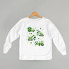St. Patrick's Construction Vehicles + Clovers (Kids) by Ivy + Cloth