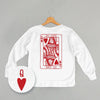 Queen Of Hearts (Kids Back Print) by Ivy + Cloth