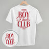Boy Dads Club (Red) (Back Print) by Ivy + Cloth