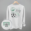 Soccer Mom Doodle (Back Print) by Ivy + Cloth