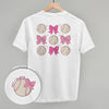 Baseball and Bows (Back Print) by Ivy + Cloth