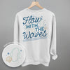 Flow With The Waves (Back Print) by Ivy + Cloth