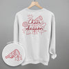 Cheer Season Doodles (Back Print) by Ivy + Cloth