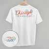 Chicago Doodles (Back Print) by Ivy + Cloth