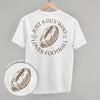 Just A Guy Who Loves Football (Back Print) by Ivy + Cloth