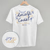 Amalfi Coast Doodles (Back Print)