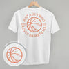 Just A Guy Who Loves Basketball (Back Print) by Ivy + Cloth