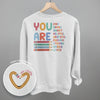 You Are (Teacher Affirmations) (Back Print) by Ivy + Cloth