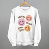 Happy To See Your Face (Smiley Faces + Script) by Ivy + Cloth