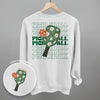 Pickleball Floral Repeated (Back Print) by Ivy + Cloth