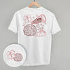 Cheer Mom Doodle (Back Print) by Ivy + Cloth