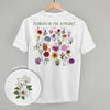 Flowers of the Alphabet (Back Print) by Ivy + Cloth