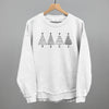 Christmas Tree Doodles (Black) by Ivy + Cloth