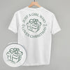 Just A Girl Who Loves Christmas (Back Print) by Ivy + Cloth