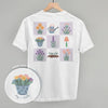 Floral Grid Doodles (Back Print)